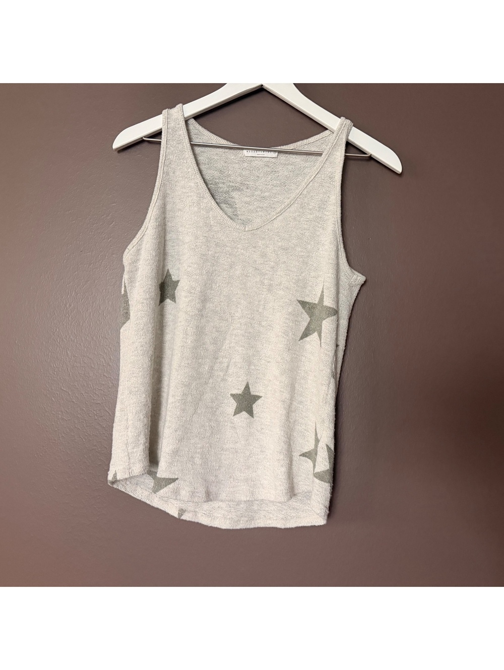 Made in USA tank top with stars Size S